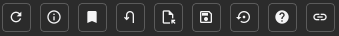 The node settings toolbar